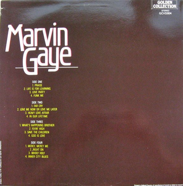 Marvin Gaye : Remember Marvin Gaye 1939 - 1984 (2xLP, Album, Comp)