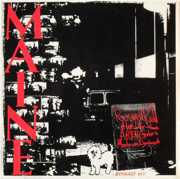 Roswell Rudd / Hans Dulfer / Arjen Gorter / Martin van Duynhoven : Maine (LP, Album)