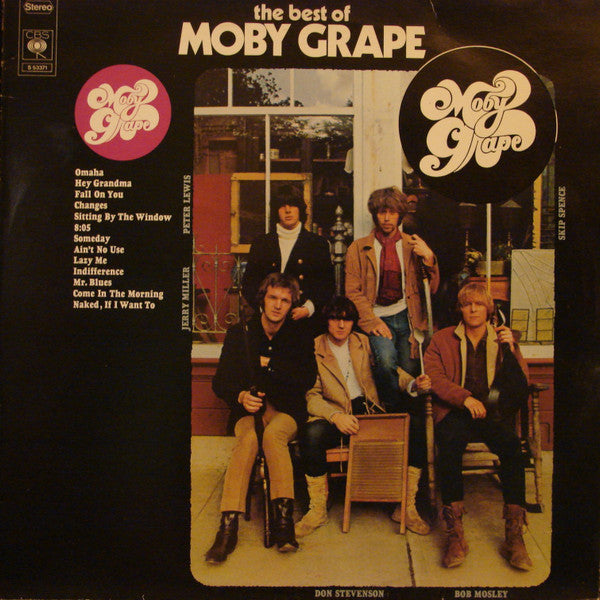 Moby Grape : The Best Of Moby Grape (LP, Album, RE)