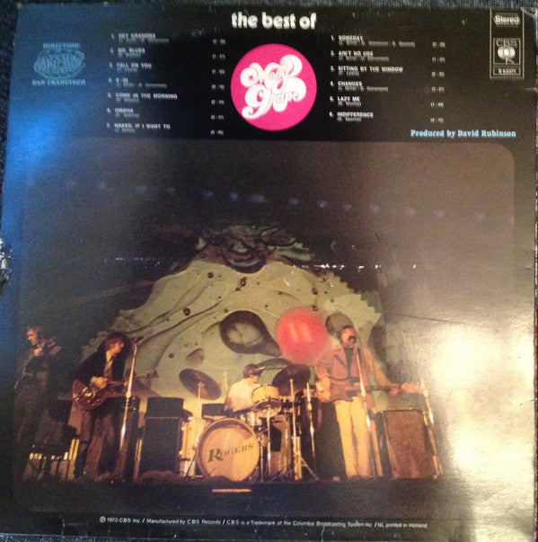Moby Grape : The Best Of Moby Grape (LP, Album, RE)