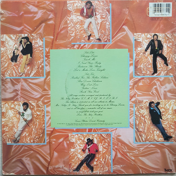 The Isley Brothers : Between The Sheets (LP, Album, Pit)