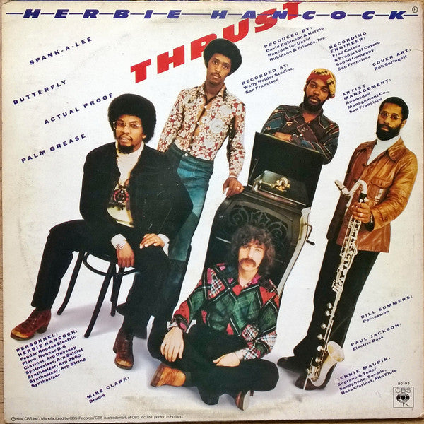 Herbie Hancock : Thrust (LP, Album)