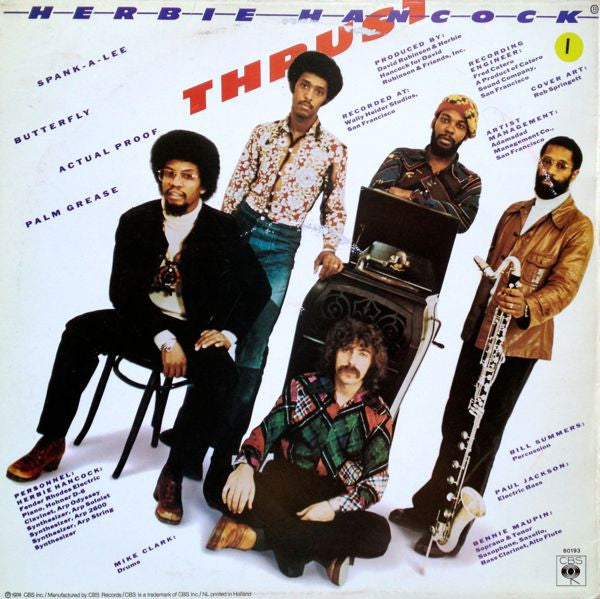 Herbie Hancock : Thrust (LP, Album)