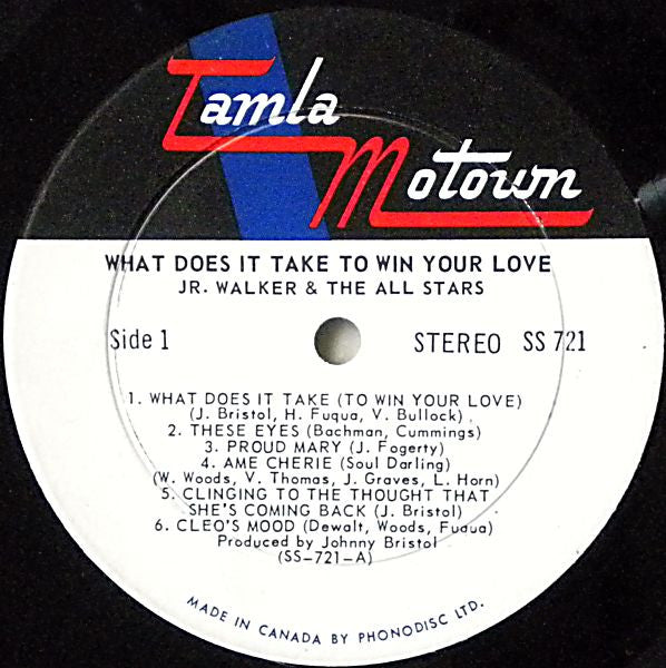 Jr. Walker & The All Stars* : What Does It Take To Win Your Love (LP, Album)