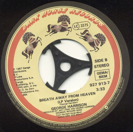 George Harrison : This Is Love (7", Single)