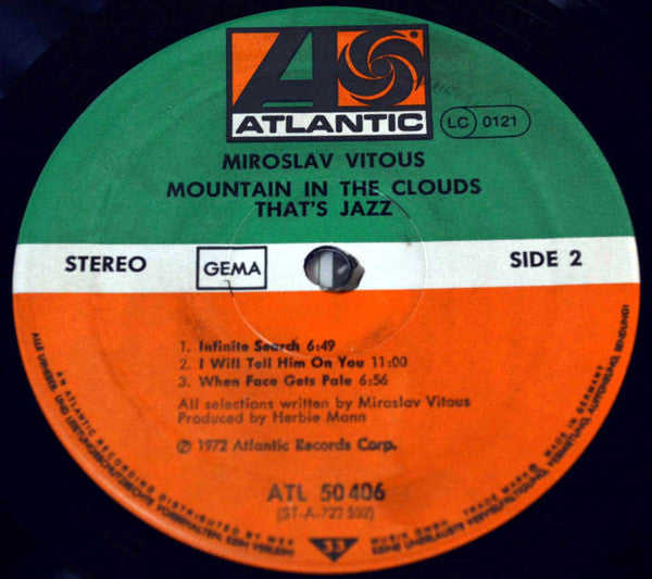 Miroslav Vitous : Mountain In The Clouds (LP, Album, RE, Gat)