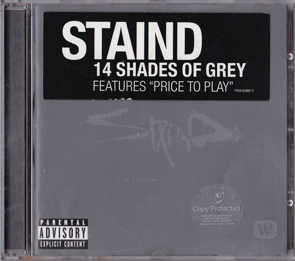 Staind - 14 Shades Of Grey (CD, Album, Copy Prot.) - De Platen Aap – Vinylwinkel in Brielle & online webshop voor muziekliefhebbers