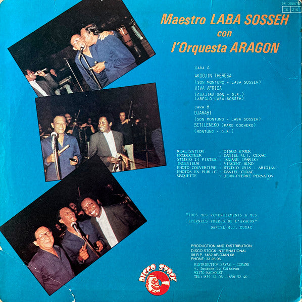 Laba Sosseh Con L'Orquesta Aragon* : Akoguin Theresa (LP)