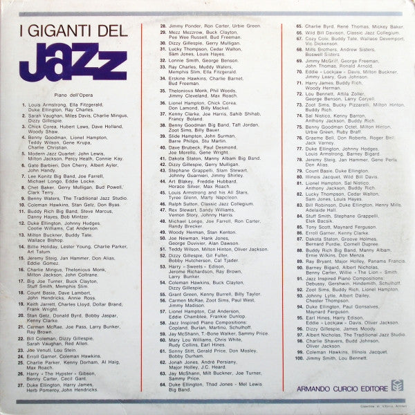 Lee Konitz Big Band / Joe Farrell / Michael Longo / Eddie Locke : I Giganti Del Jazz Vol. 7 (LP, Album, RE)