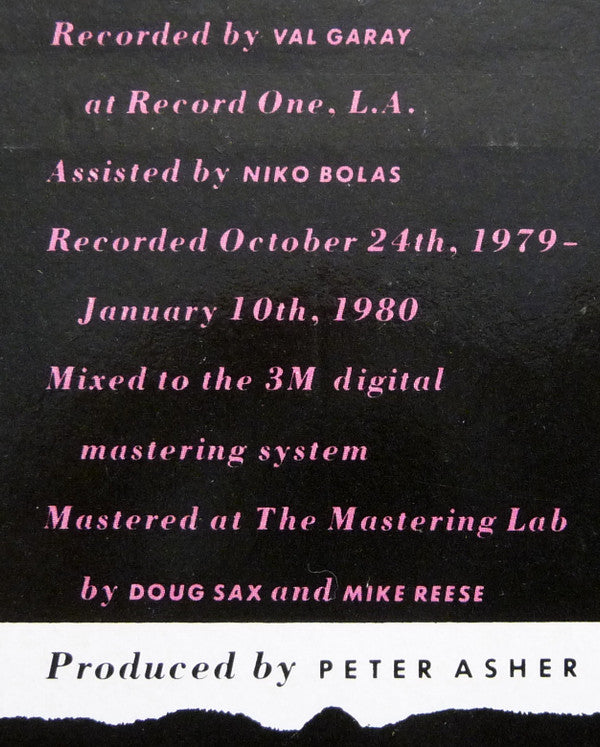 Linda Ronstadt : Mad Love (LP,Album)