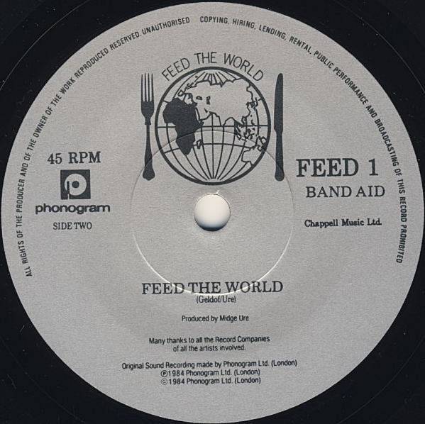 Band Aid - Do They Know It's Christmas? (7", Single, Pap) - De Platen Aap – Vinylwinkel in Brielle & online webshop voor muziekliefhebbers