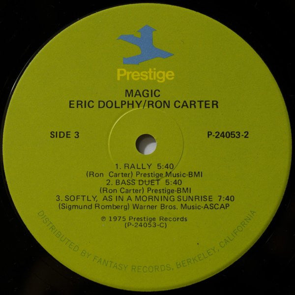 Eric Dolphy / Ron Carter : Magic (2xLP, Comp, RM)