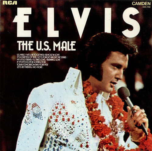 Elvis Presley : The U.S. Male (LP,Album,Compilation,Stereo)