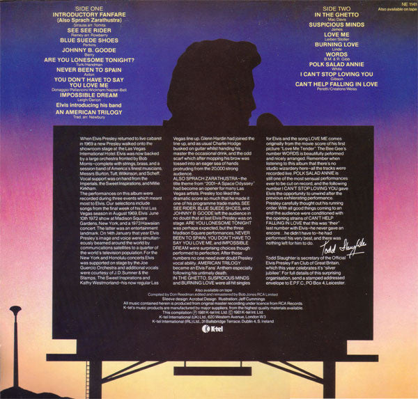 Elvis Presley : The Ultimate Performance (LP, Comp)