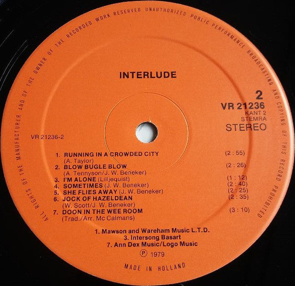 Interlude (4) : Interlude (LP)