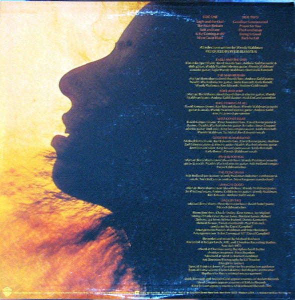 Wendy Waldman : The Main Refrain (LP, Album, Jac)