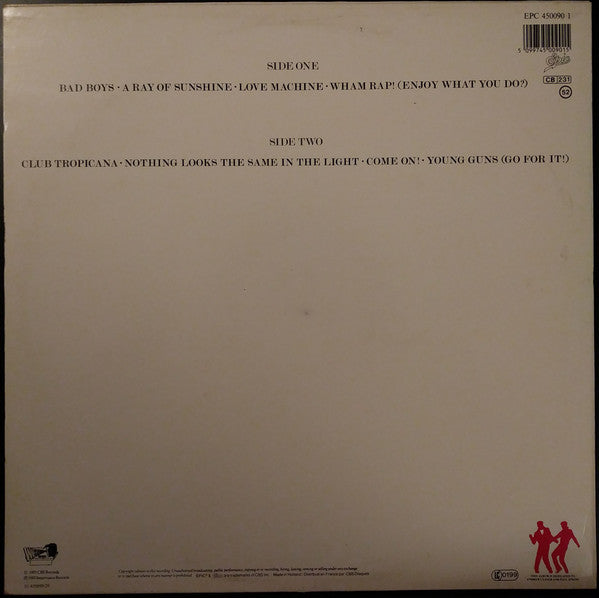 Wham! : Fantastic (LP, Album, RE)