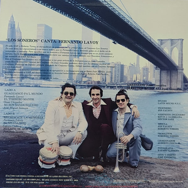 Los Soneros* Canta... Fernando Lavoy : Los Soneros (LP, Album, RP)