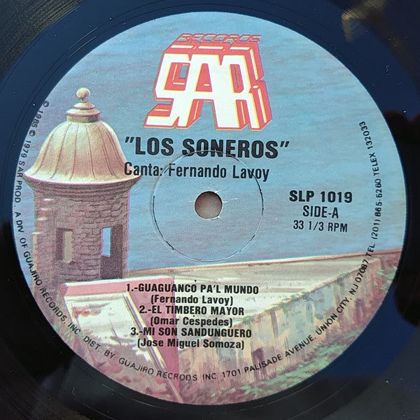 Los Soneros* Canta... Fernando Lavoy : Los Soneros (LP, Album, RP)