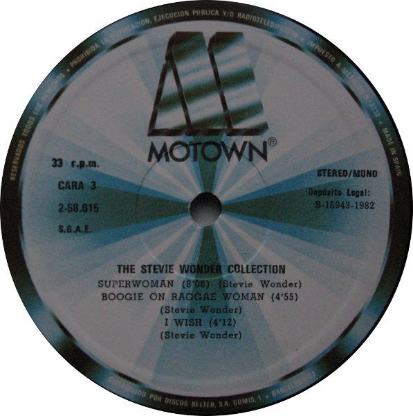 Stevie Wonder : The Stevie Wonder Collection (Box, Comp + 4xLP, Comp)