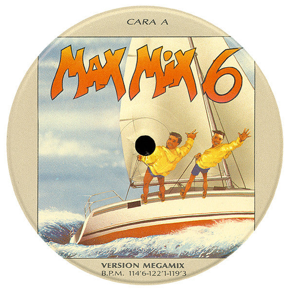 Various : Max Mix 6 (LP,Compilation,Mixed,Stereo)