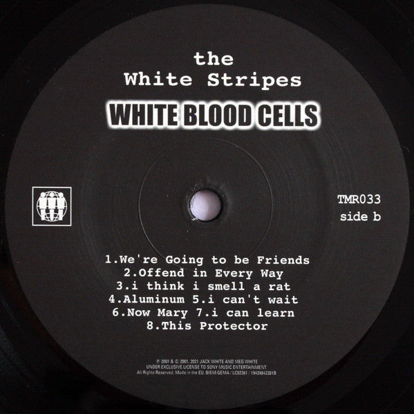 The White Stripes : White Blood Cells (LP, Album, RE, 20t)