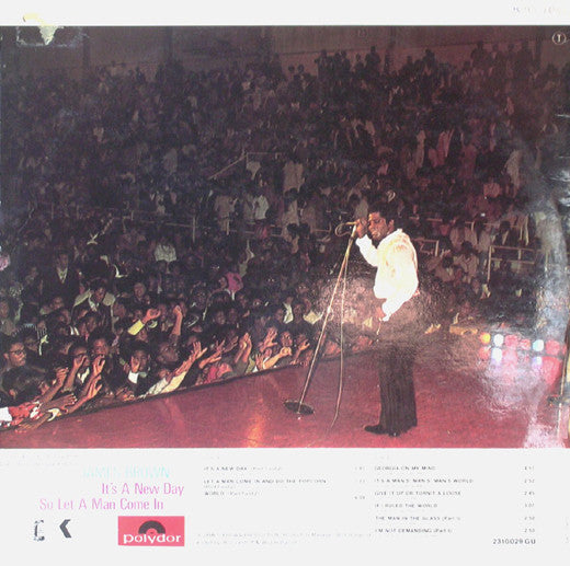 James Brown : It's A New Day So Let A Man Come In (LP, Album)