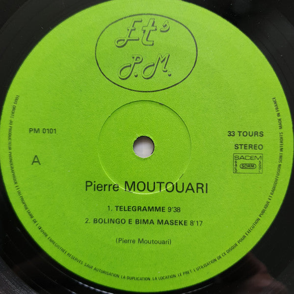 Pierre Moutouari : Retour A L'Envoyeur (LP)
