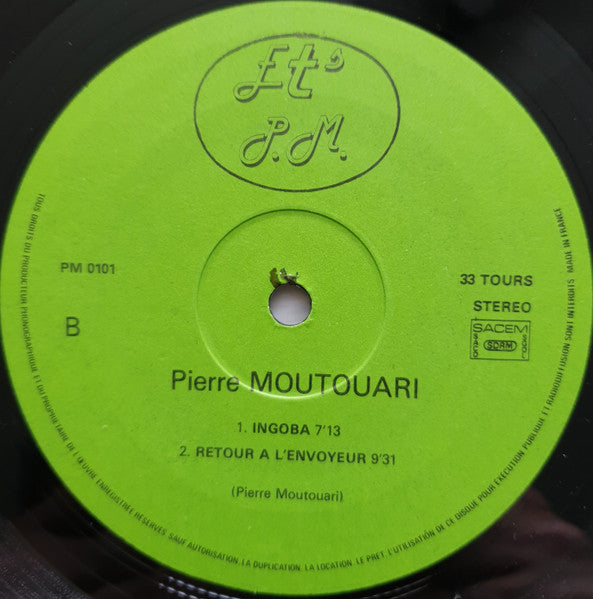 Pierre Moutouari : Retour A L'Envoyeur (LP)