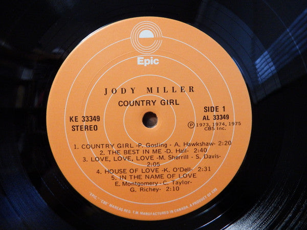 Jody Miller : Country Girl (LP)