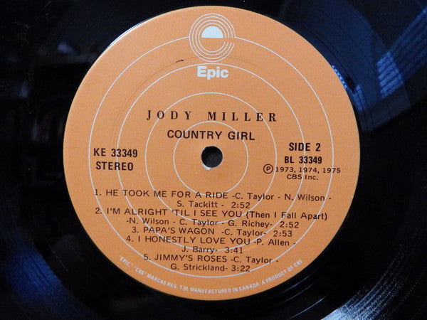 Jody Miller : Country Girl (LP)
