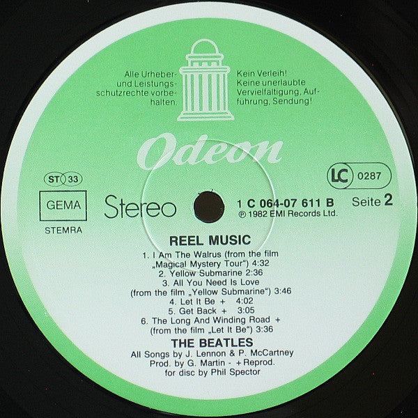 The Beatles : Reel Music (LP, Comp)