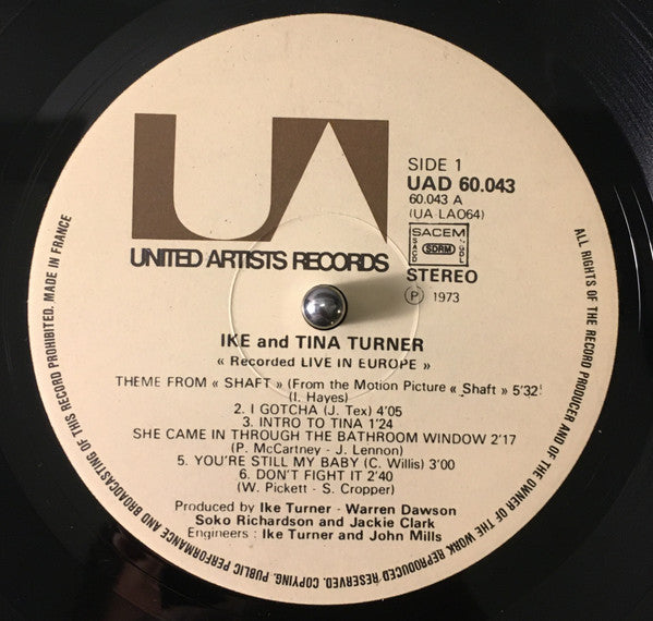 Ike & Tina Turner : The World Of Ike & Tina (2xLP, Gat)