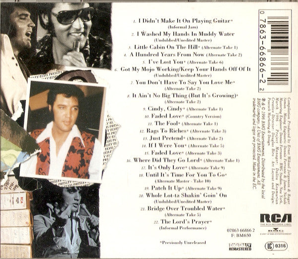 Elvis Presley - A Hundred Years From Now (CD, RM) - De Platen Aap – Vinylwinkel in Brielle & online webshop voor muziekliefhebbers