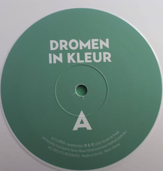 Suzan & Freek - Dromen In Kleur (LP, Album, Ltd, Whi) - De Platen Aap – Vinylwinkel in Brielle & online webshop voor muziekliefhebbers