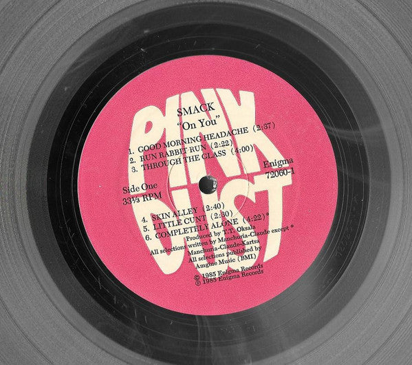 Smack (5) : On You (LP, Album, Cle)