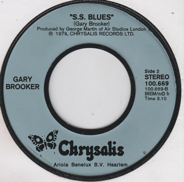 Gary Brooker : (No More) Fear Of Flying (7")