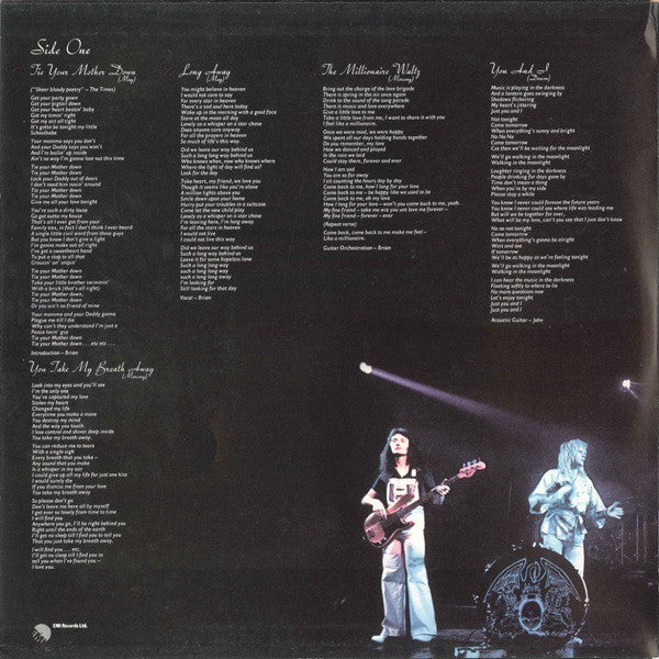 Queen : A Day At The Races (LP, Album, Gat)