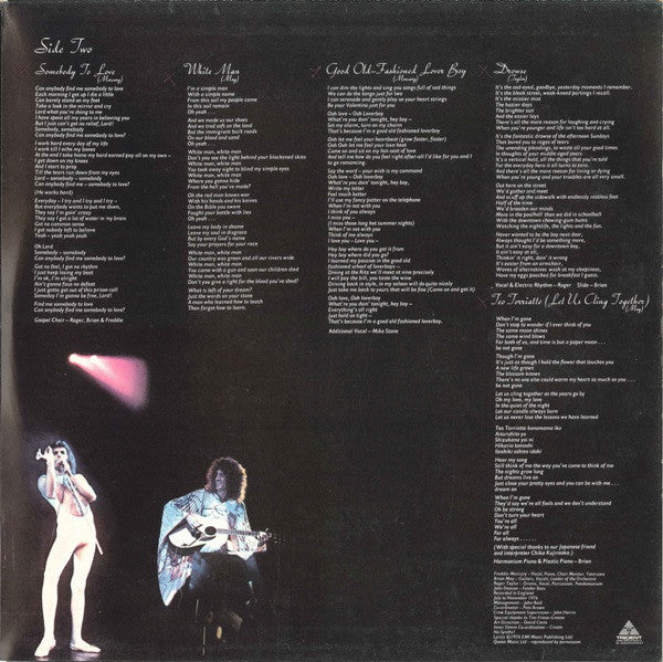 Queen : A Day At The Races (LP, Album, Gat)