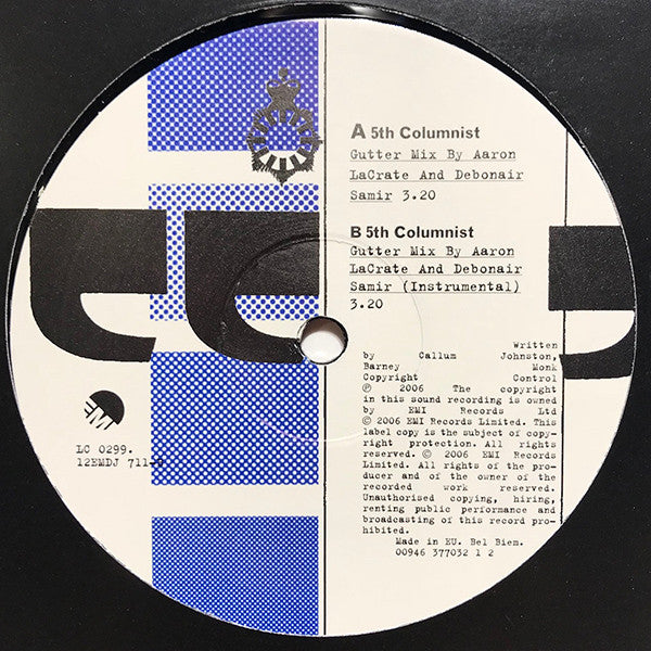 Radar (12) : 5th Columnist (12", Promo)