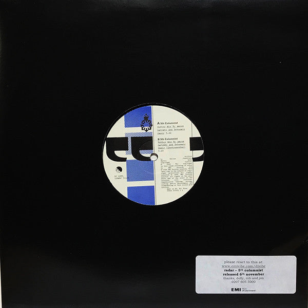 Radar (12) : 5th Columnist (12", Promo)