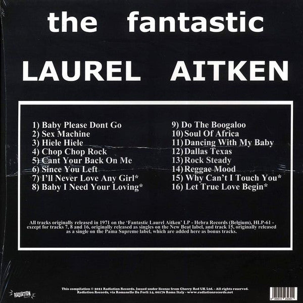 Laurel Aitken : The Fantastic Laurel Aitken (LP, Album, RE)