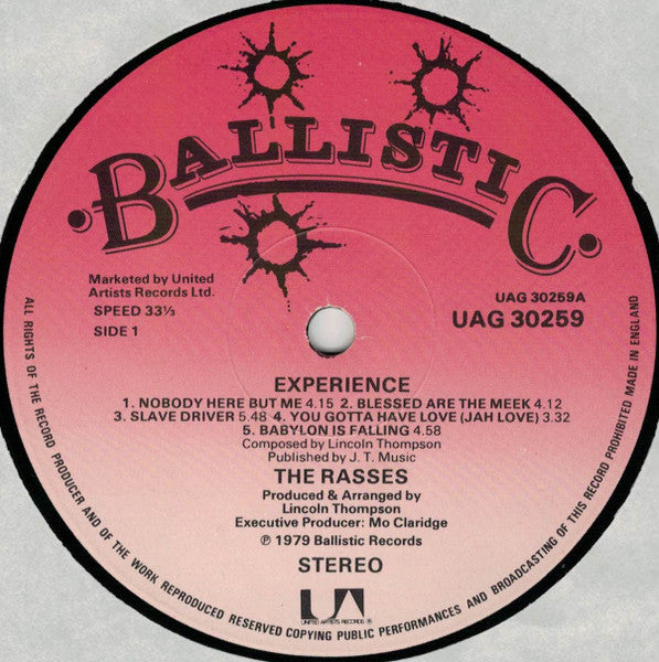 The Rass-es* : Experience (LP, Album)