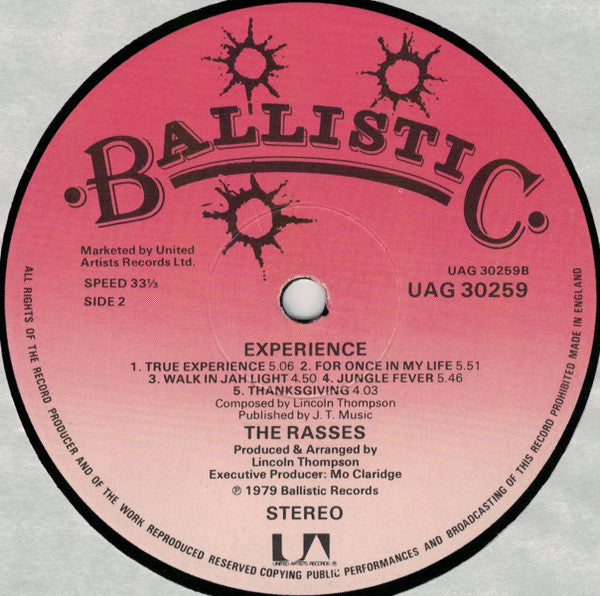 The Rass-es* : Experience (LP, Album)