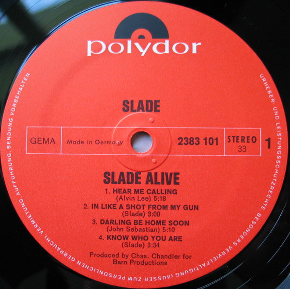 Slade : Slade Alive! (LP,Album)