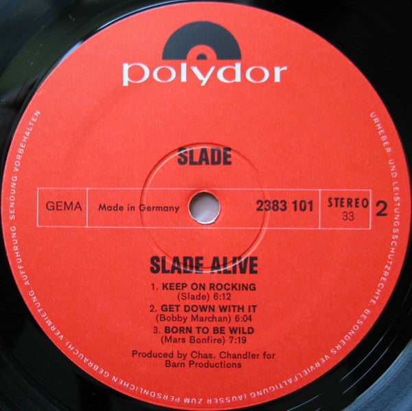 Slade : Slade Alive! (LP,Album)