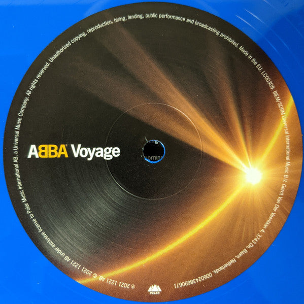 ABBA - Voyage (LP, Album, Ltd, Blu) - De Platen Aap – Vinylwinkel in Brielle & online webshop voor muziekliefhebbers