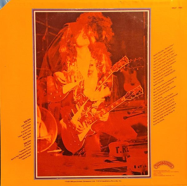 T. Rex : Light Of Love (LP, Album, RE, Ter)