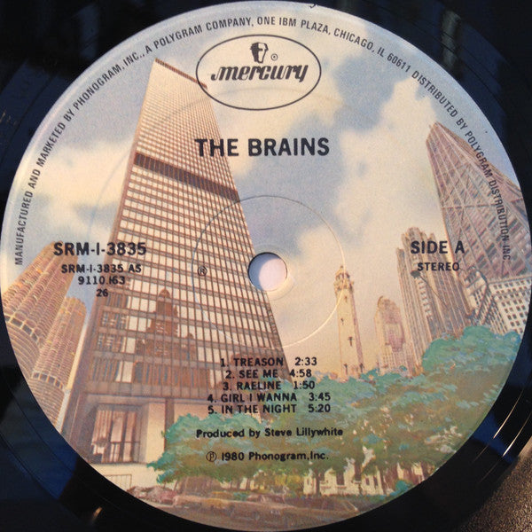 The Brains : The Brains (LP, Album, 26 )