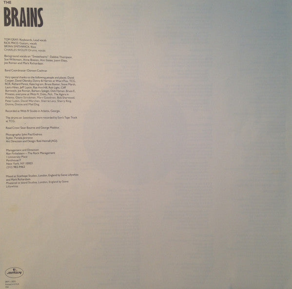 The Brains : The Brains (LP, Album, 26 )